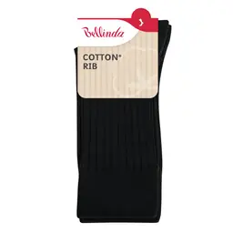 COTTON RIB SOCKS - black - Master