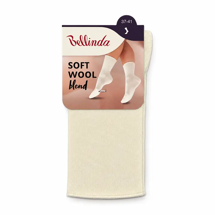 SOFT WOOL SOCKS - cream - Master