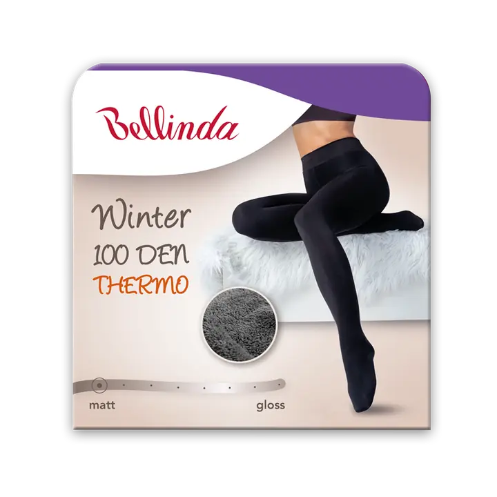 WINTER THERMO 100 DEN - black - Master