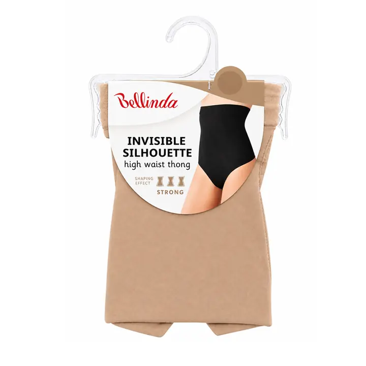 INVISIBLE SILHOUETTE HIGH WAIST THONG - skin - Master