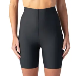 INVISIBLE SILHOUETTE HIGH WAIST SHORTS - black - Master
