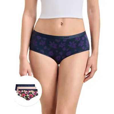 DIM LES POCKETS COTTON BOXER 3x imagine principală