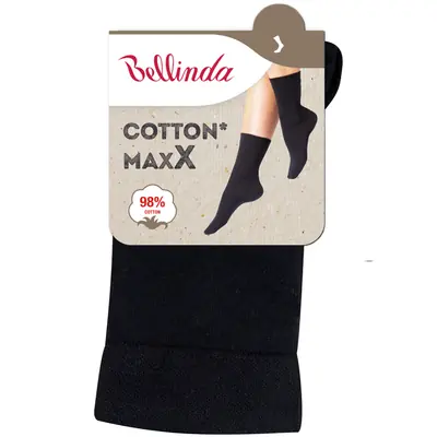 COTTON MAXX LADIES SOCKS - negru imagine secundară