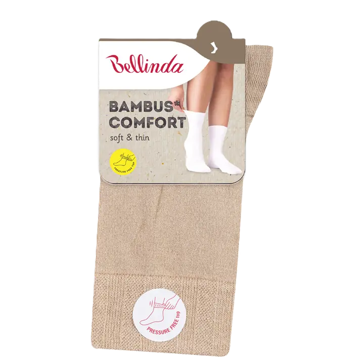 BAMBUS LADIES COMFORT SOCKS 5x - bej - Master
