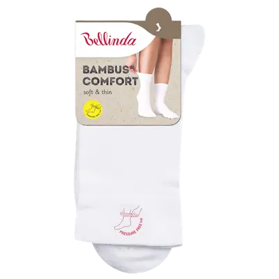 BAMBUS LADIES COMFORT SOCKS 5x - alb imagine secundară