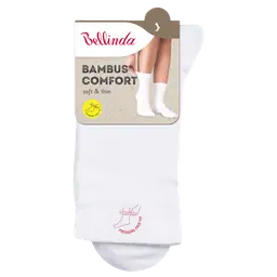 BAMBUS LADIES COMFORT SOCKS 5x - alb - Master