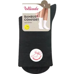 BAMBUS LADIES COMFORT SOCKS - negru - Master