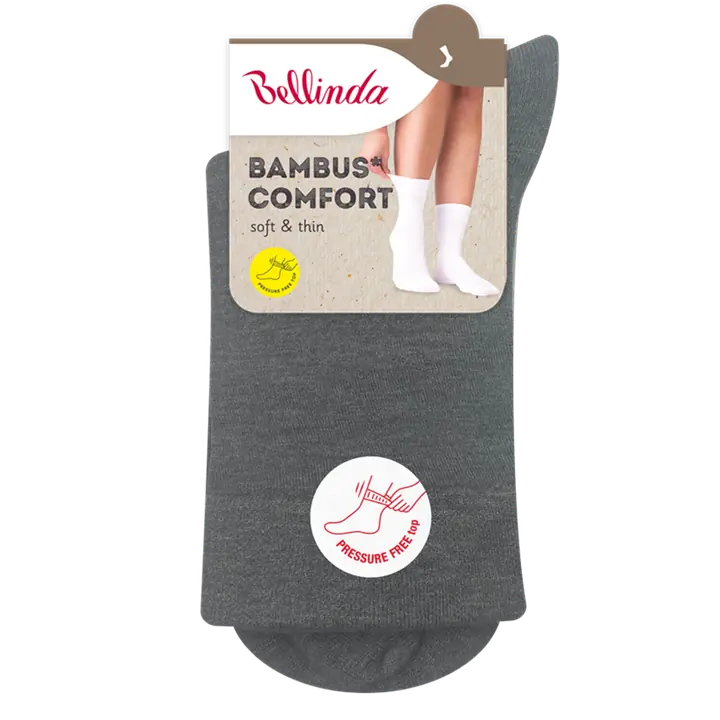 BAMBUS LADIES COMFORT SOCKS - gri - Master