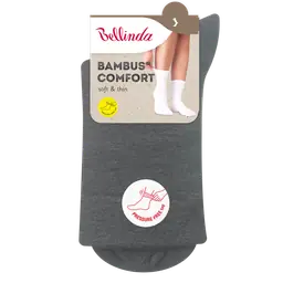 BAMBUS LADIES COMFORT SOCKS - gri - Master