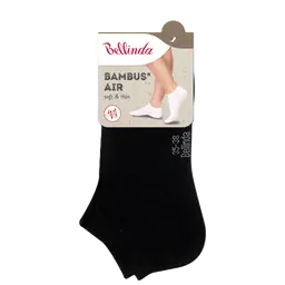 BAMBUS AIR LADIES IN-SHOE SOCKS - black - Master