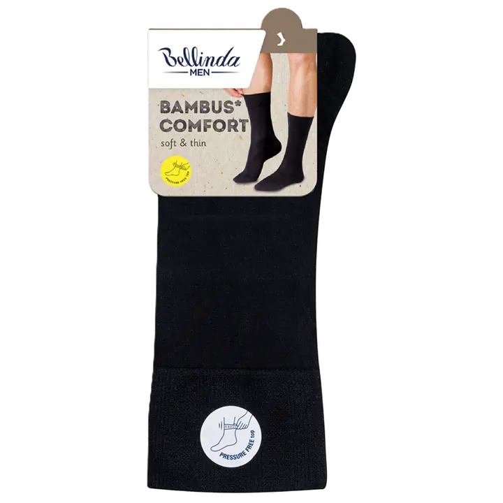 BAMBUS COMFORT SOCKS 5x - negru - Master