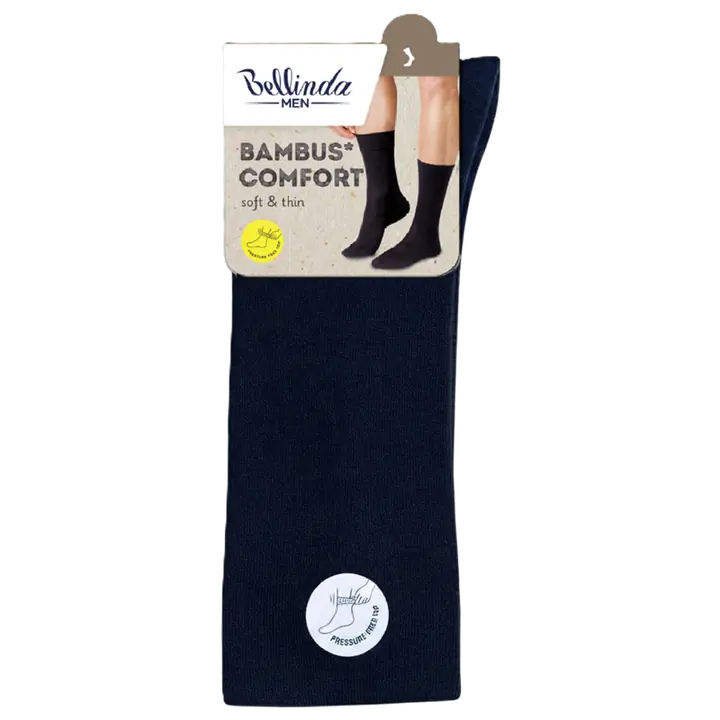 BAMBUS COMFORT SOCKS - albastru inchis - Master