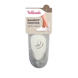 BAMBUS FOOTIES SOCKS - gri - Master