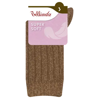 SUPER SOFT SOCKS - maro deschis imagine secundară