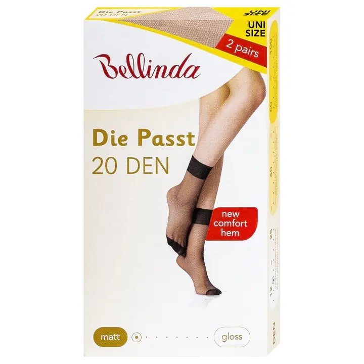 DIE PASST SOCKS 20 DEN 5x - almond - Master