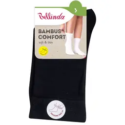 BAMBUS LADIES COMFORT SOCKS 5x - negru - Master