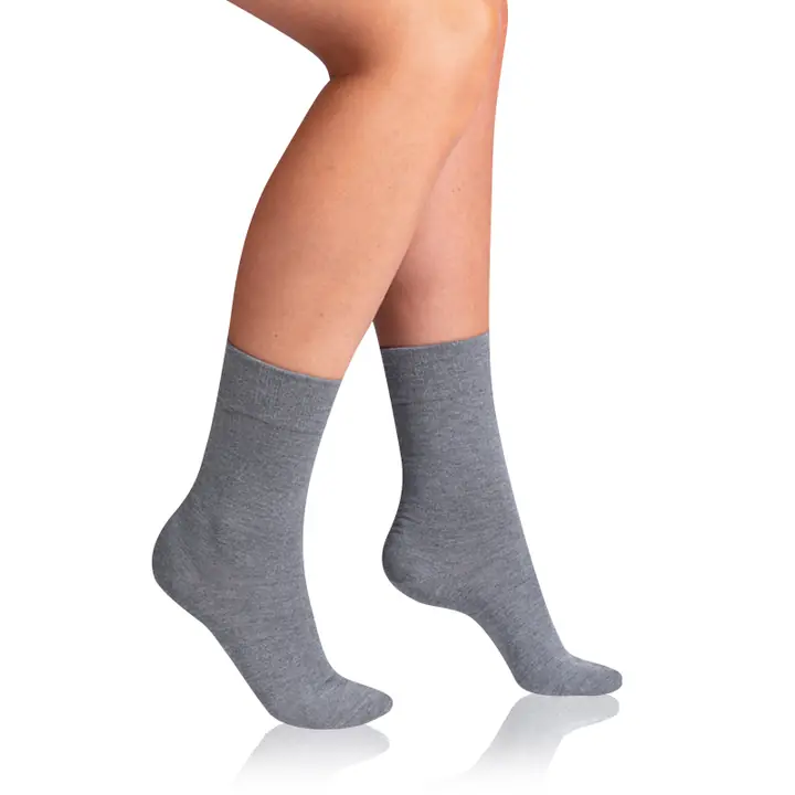 BAMBUS LADIES COMFORT SOCKS 5x - gri - Master