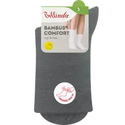BAMBUS LADIES COMFORT SOCKS 5x - gri - Master