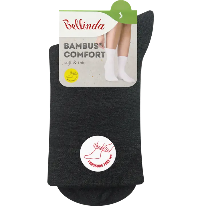 BAMBUS LADIES COMFORT SOCKS 5x - albastru inchis - Master