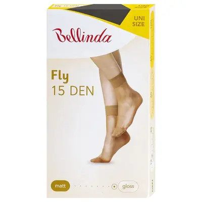 FLY SOCKS 15 DEN - black secondary image