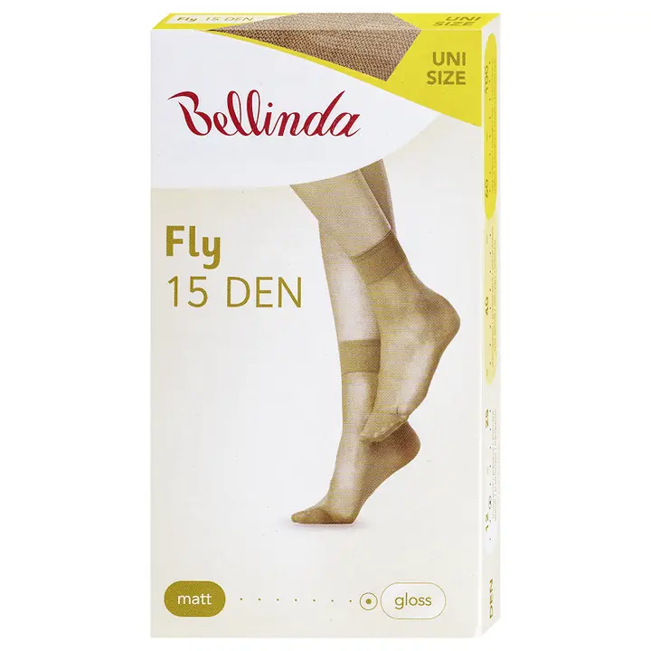 FLY SOCKS 15 DEN - amber - Master