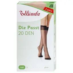 DIE PASST KNEE-HIGHS 20 DEN 5x - almond - Master