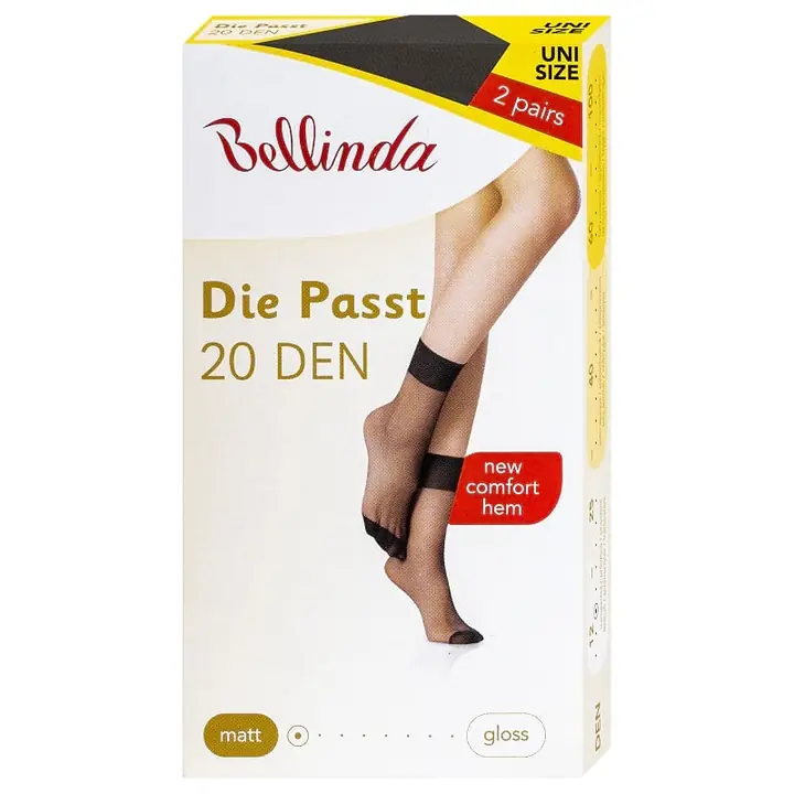 DIE PASST SOCKS 20 DEN 10x - black - Master