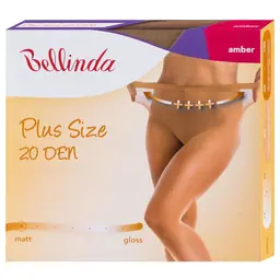 PLUS SIZE 20 DEN 5x - amber - Master