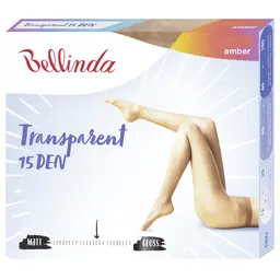 TRANSPARENT 15 DEN 5x - amber - Master