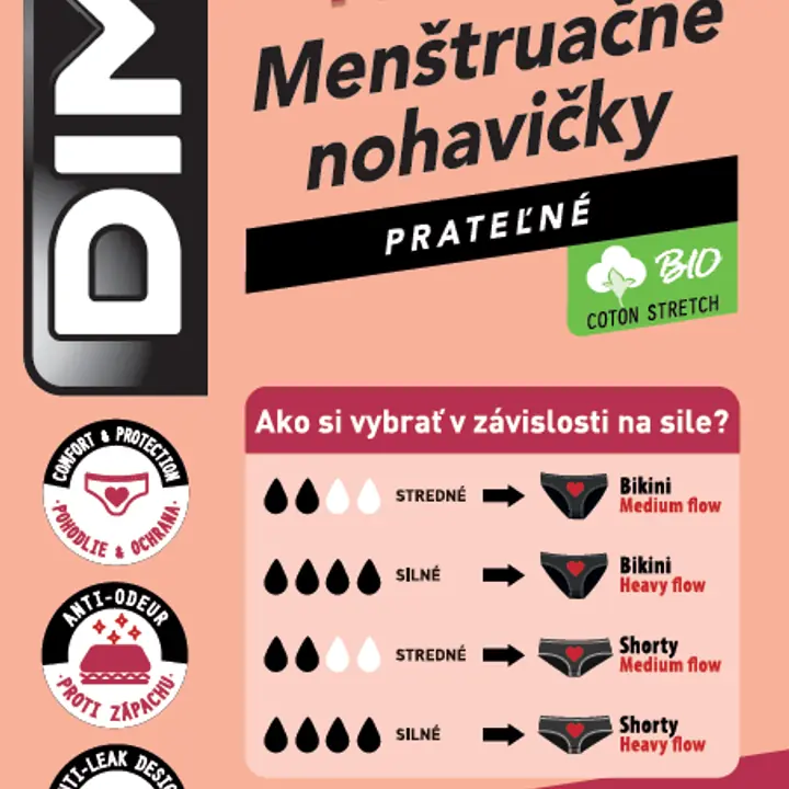 MENSTRUAL BOXER STRONG - black - Master