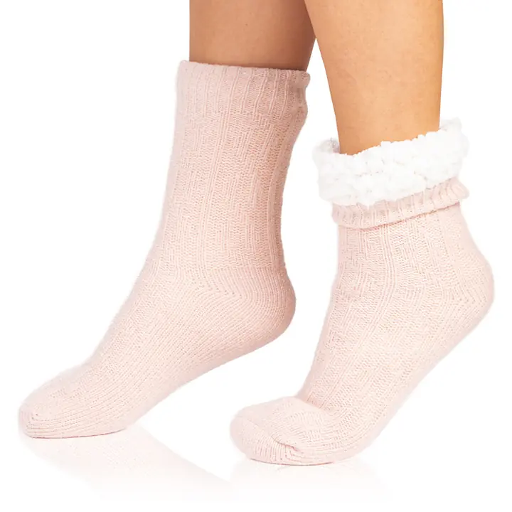 EXTRA WARM SOCKS - light pink - Master