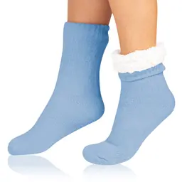EXTRA WARM SOCKS - light blue - Master