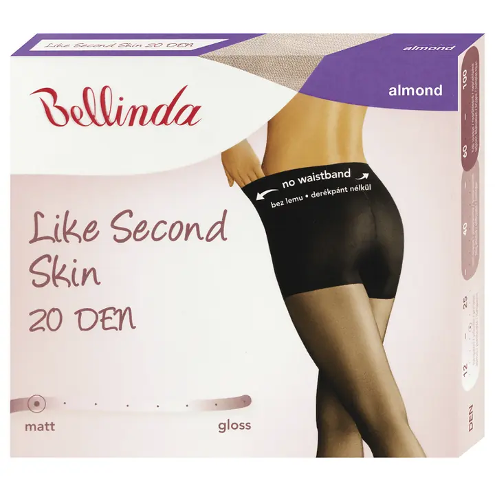 LIKE SECOND SKIN 20 DEN - almond - Master