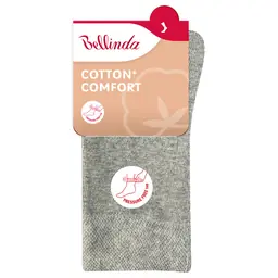COTTON COMFORT SOCKS - grey melange - Master