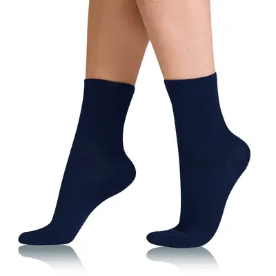 COTTON COMFORT SOCKS - dark blue primary image