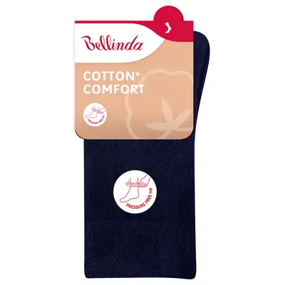 COTTON COMFORT SOCKS - dark blue secondary image