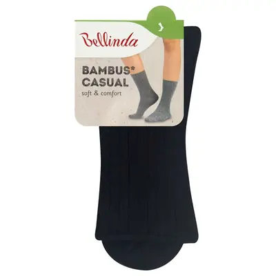 BAMBUS CASUAL SOCKS - black secondary image
