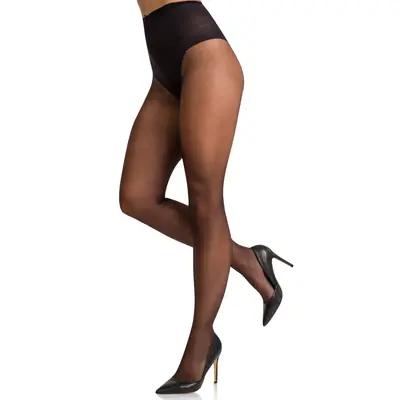 FLAT TUMMY 15 DEN - black primary image