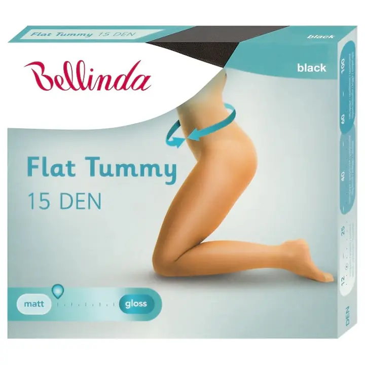 FLAT TUMMY 15 DEN - black - Master