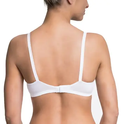 COTTON BRA - white secondary image