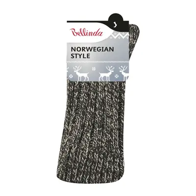 NORWEGIAN STYLE SOCKS - black secondary image