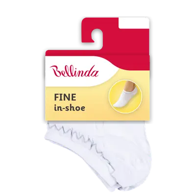 FINE IN-SHOE SOCKS - white secondary image
