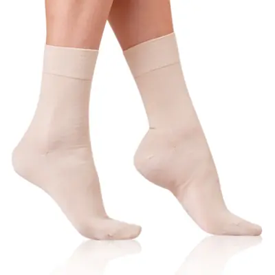 COTTON MAXX LADIES SOCKS - beige primary image