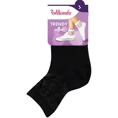 TRENDY COTTON SOCKS - black secondary image