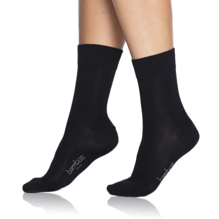 BAMBUS LADIES COMFORT SOCKS - black - Master