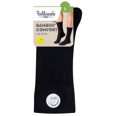 BAMBUS COMFORT SOCKS - black secondary image