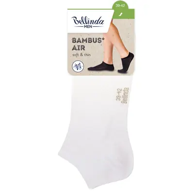BAMBUS AIR IN-SHOE SOCKS - white secondary image