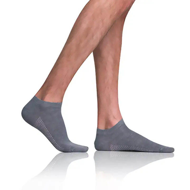 BAMBUS AIR IN-SHOE SOCKS - grey - Master