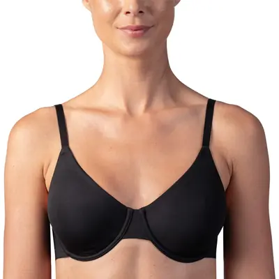 MICROFIBER SOFT CUP BRA - black primary image