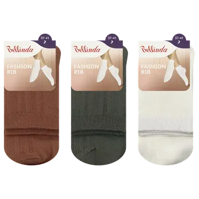 FASHION RIB SOCKS 3x secondary image